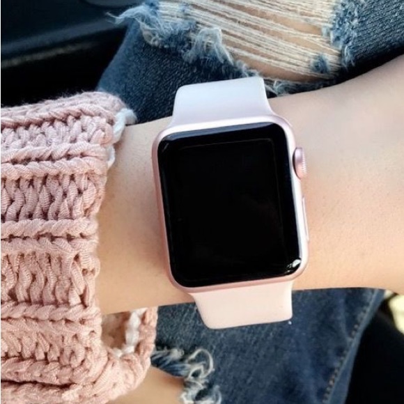 Apple Cell Phones & Accessories Apple Rose Gold Series 3 Watch Size